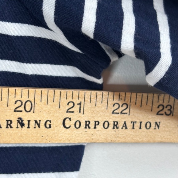 Boden Breton Long Sleeve T Shirt 13 Rainbow Cuff Tee Navy Stripe Nautical Preppy - Picture 9 of 11